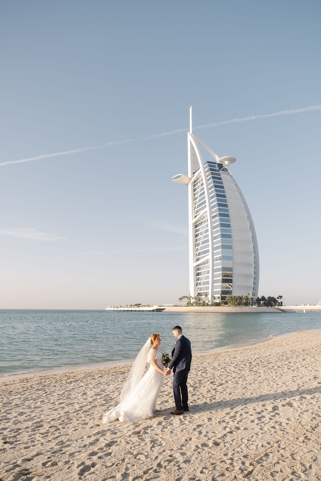 Laura + Matthew – Intimate wedding at Folly, Dubai.