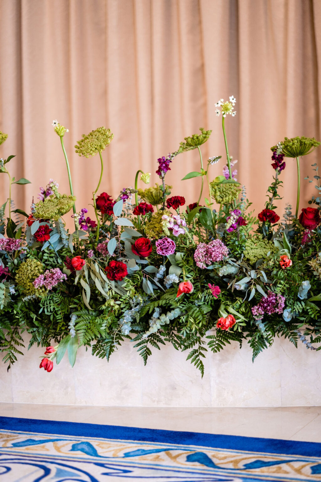 Kate + Oli’s indoor summer wedding with 30 guests.